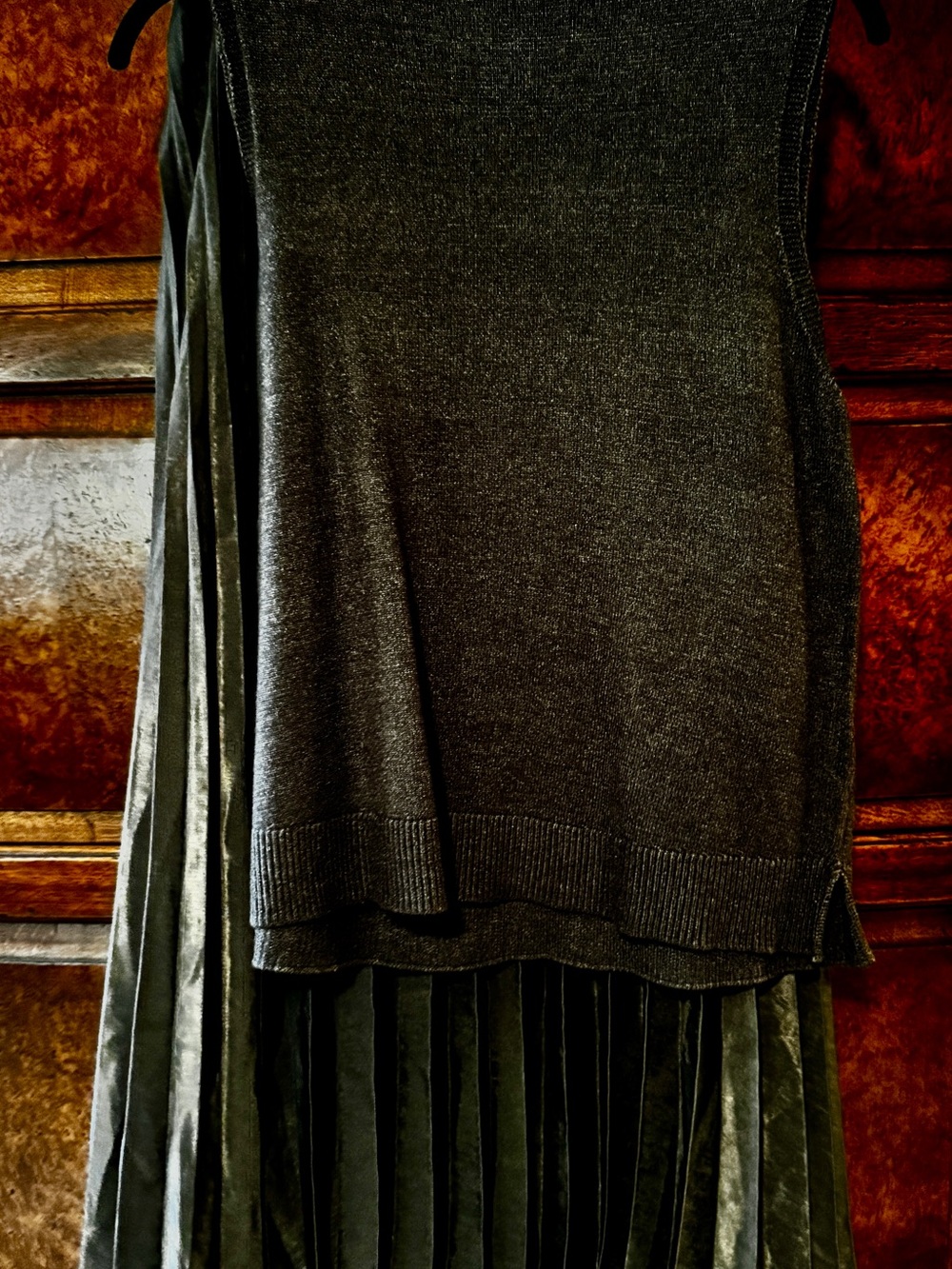 MAX STUDIO sweater/skirt set NWT MED - Picture 2 of 8